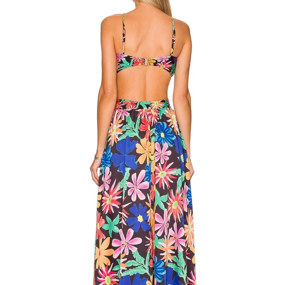 NWT PatBO Aster Halterneck Beach Dress retails $493 size S - Picture 3 of 3